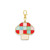 Riley Blake Designs - Tasha Noel - Enamel Charm - Mushroom