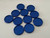 Metal Planner Discs - Medium (33mm) - Set of 11 - Solid Royal Blue