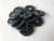 Plastic Planner Discs - Medium (35mm) - Black - Set of 10