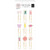 Pink Paislee - Take Me Away Paper Clips Epoxy - Set of 9