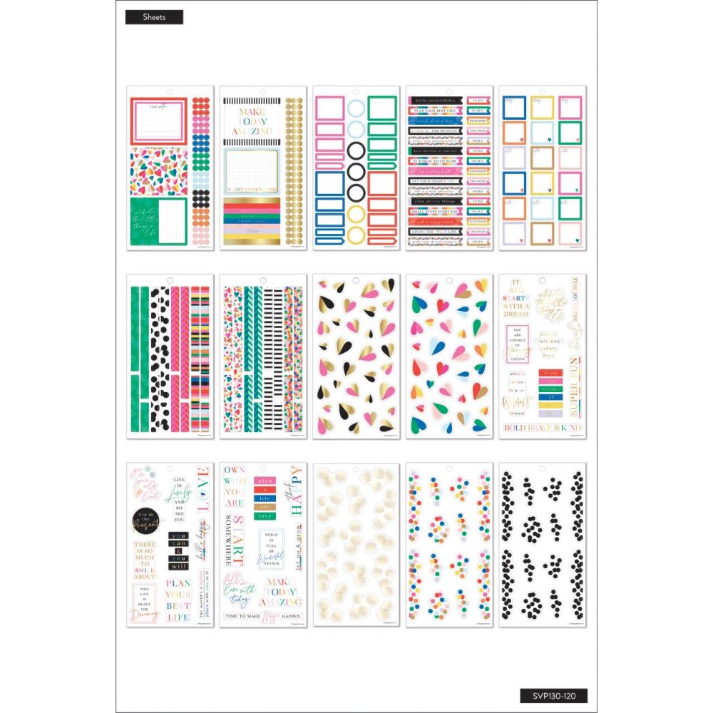 The Happy Planner - Me and My Big Ideas - Value Pack Stickers - Bold ...