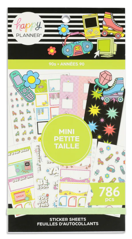The Happy Planner - Me and My Big Ideas - Value Pack Sticker Book - 90s