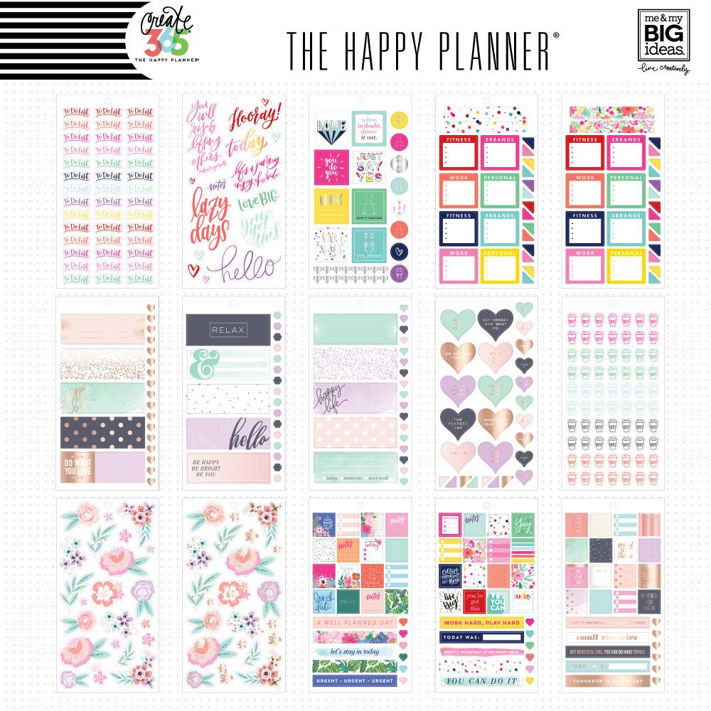 Me and My Big Ideas - The Happy Planner - Value Pack Sticker Book ...
