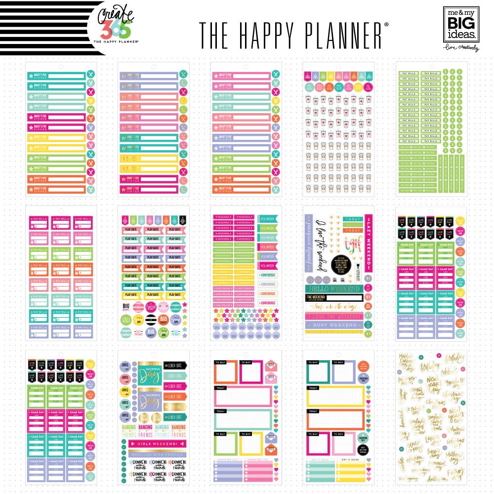 Me and My Big Ideas - The Happy Planner - Value Pack Sticker Book - Mom ...