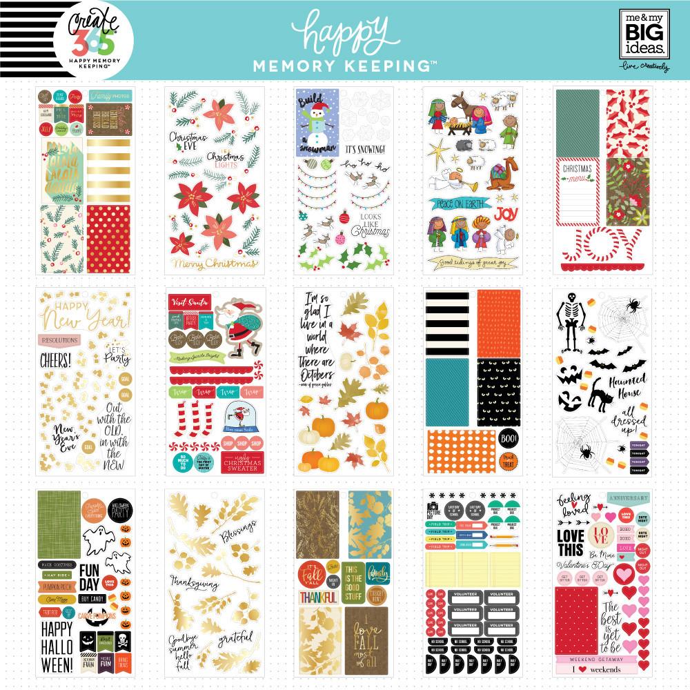 Me and My Big Ideas - The Happy Planner - Sticker Value Packs - BIG
