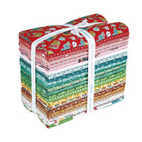 Riley Blake Fabrics - Stitch by Lori Holt of Bee in my Bonnet - 1 Yard Bundle Cayenne