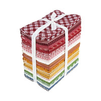 Riley Blake Fabrics - Bee Plaids by Lori Holt of Bee in my Bonnet - 1 Yard Bundle Red