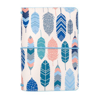 Carpe Diem - Simple Stories - A6 Travelers Notebook - Feathers