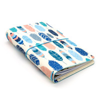 Carpe Diem - Simple Stories - Traveler's Notebook - Feathers 