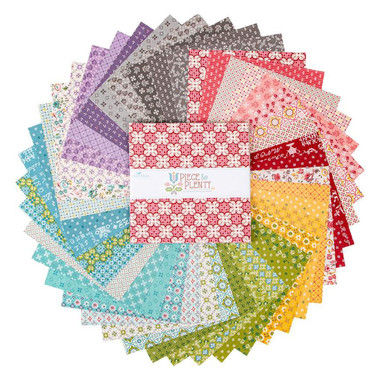 Riley Blake Fabrics - Layer Cake - Piece & Plenty by Lori Holt of Bee ...