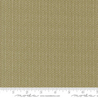 Moda Fabric - Berry & Pine - Lella Boutique - Yule Herringbone Blenders - Sage #5246 12