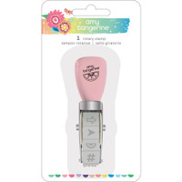 American Crafts - Amy Tangerine - Sunshine & Good Times Rotary Stamp - Icons