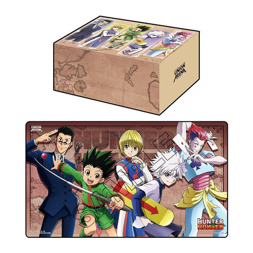 Playmat and Storage Box: Union Arena - Hunter x Hunter