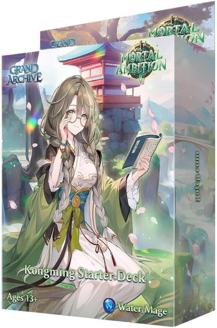 TCG: Grand Archive - Starter Deck 03: Mortal Ambition - Kongming (Water/Mage)