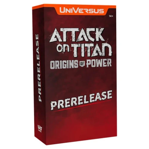 TCG: Universus - Prerelease Event Kit: Attack on Titan 02: Origins of Power