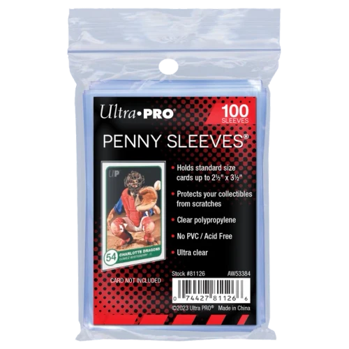 Card Sleeves: Ultra Pro Standard - Clear (100 ct.) (Soft Sleeves)