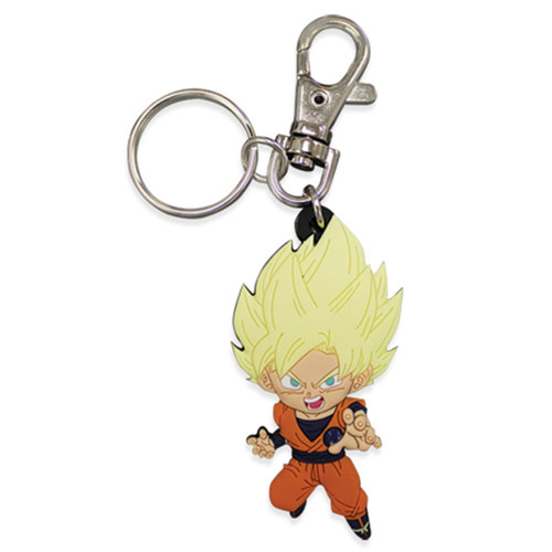 Key Chain: Dragon Ball Super - Chibi Super Saiyan Goku