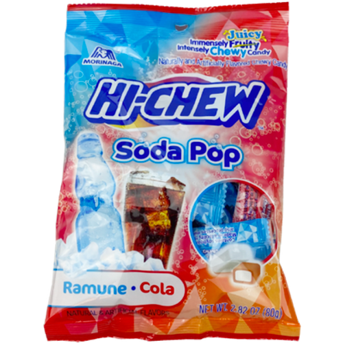 Hi-Chew Bag: Soda Pop - Ramune and Cola