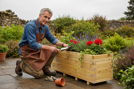 Custom Memorial Planters