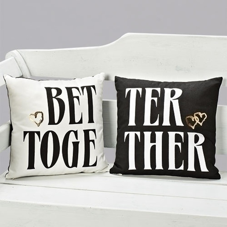 12 In H BETTER TOGETHER PILLOWS 12372