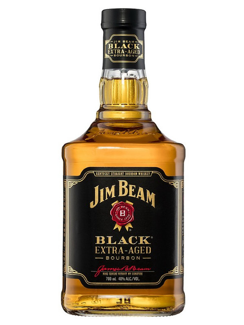 JIM BEAM BLACK LABEL BOURBON WHISKEY 700ML