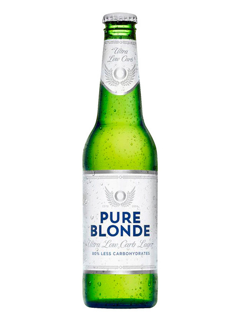 PURE BLONDE ULTRA LOW CARB LAGER BOTTLES 375ML