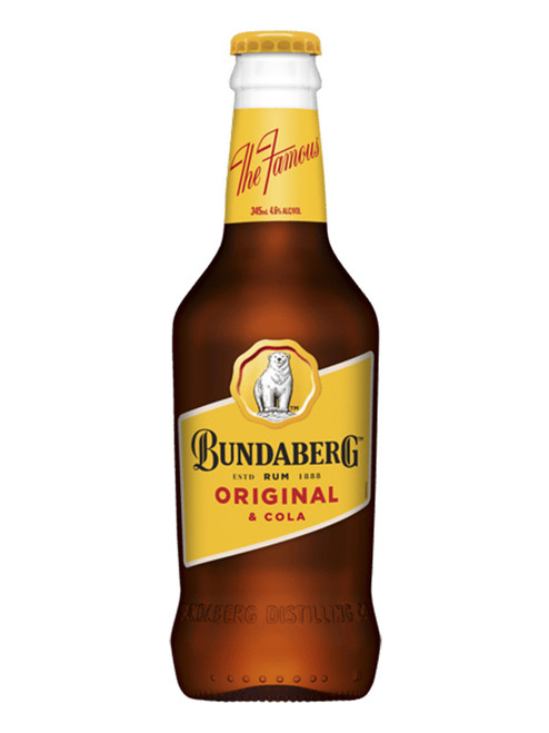 BUNDABERG UP & COLA BOTTLES 345ML