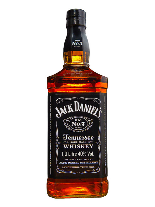 JACK DANIEL'S OLD NO.7 TENNESSEE WHISKEY 1 LITRE