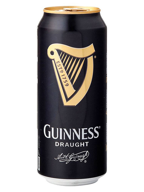 GUINNESS IRISH STOUT BEER CANS 440ML