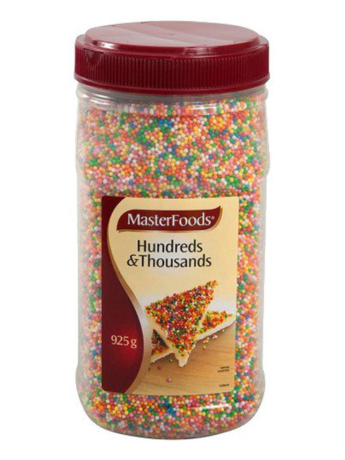 MASTERFOODS HUNDREDS AND THOUSANDS 925GM