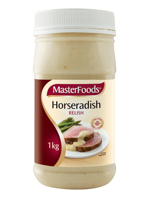 MASTERFOODS HORSERADISH 1KG