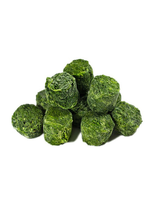 FROZEN CHOPPED SPINACH PORTIONS 2.5KG