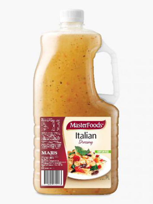 MASTERFOODS GLUTEN FREE ITALIAN DRESSING 3L