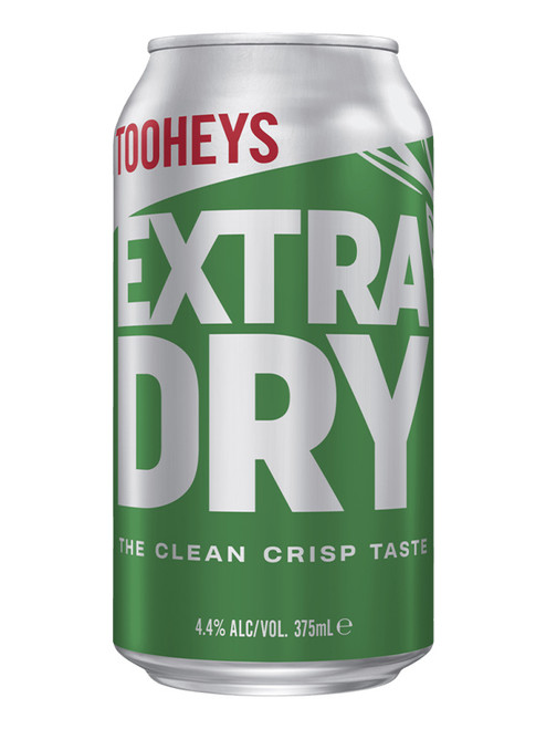 TOOHEYS EXTRA DRY CANS 375ML