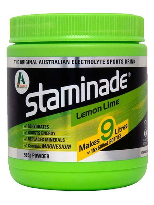 STAMINADE LEMON LIME POWDER 585GM