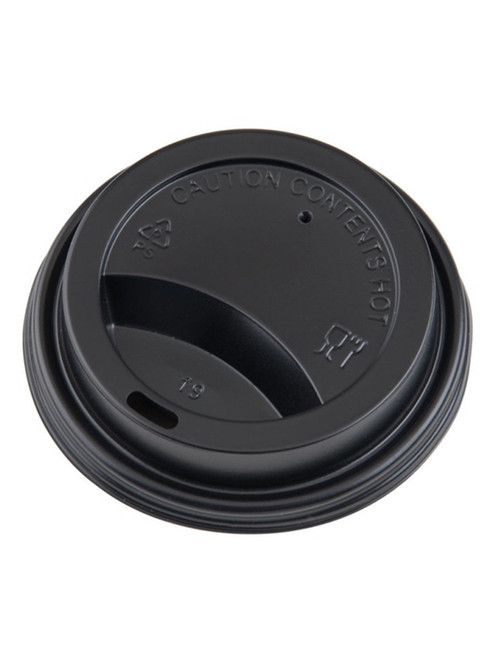 4OZ COFFEE CUP LIDS BLACK 1000PCS