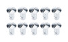 Flush Head Fasteners 7/16 .750in 10pk Alum ALL19274