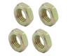 1/4-28 LH Steel Jam Nuts 4pk ALL18251 Allstar Performance