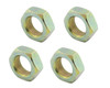 1/2-20 LH Steel Jam Nuts 4pk ALL18259 Allstar Performance