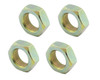 3/4-16 LH Steel Jam Nuts 4pk ALL18263 Allstar Performance