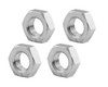 7/16-20 RH Aluminum Jam Nuts 4pk ALL18276 Allstar Performance
