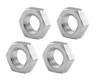 7/16-20 LH Aluminum Jam Nuts 4pk ALL18277 Allstar Performance
