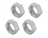 3/4-16 LH Aluminum Jam Nuts 4pk ALL18283 Allstar Performance