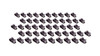 Nylon Line Clamps 3/16in 50pk ALL18310-50 Allstar Performance