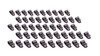 Nylon Line Clamps 1/4in 50pk ALL18311-50 Allstar Performance