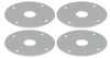 Scuff Plate Aluminum 1/2in Hole 4pk ALL18518