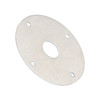 Scuff Plate Aluminum 1/2in Hole 4pk ALL18518