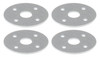 Scuff Plate Aluminum 3/8in Hole 4pk ALL18519