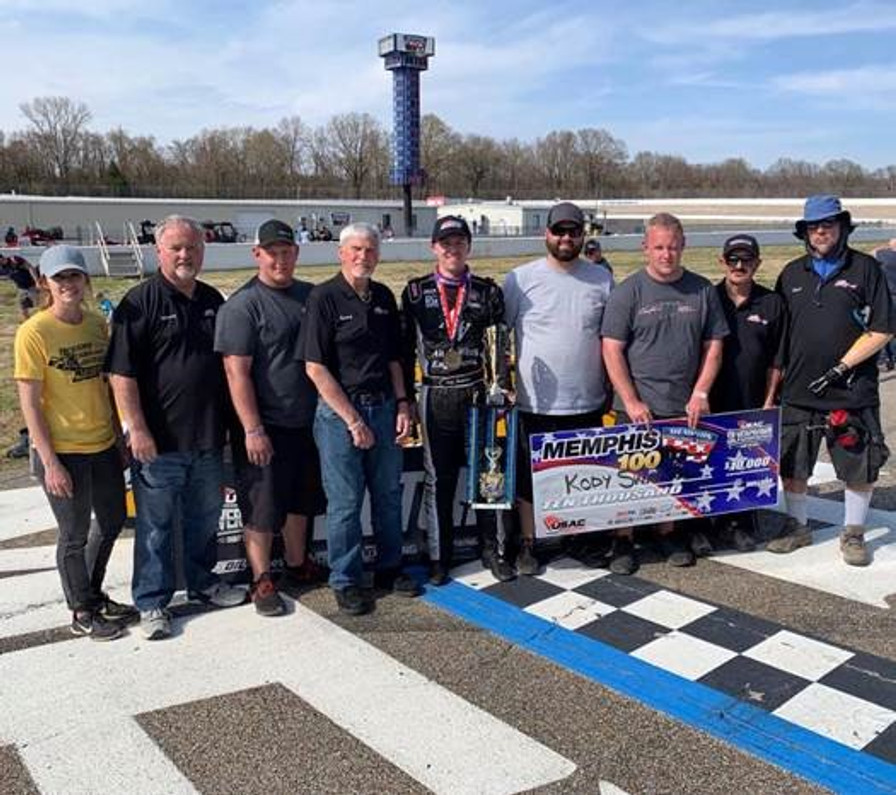 Kody Swanson Takes USAC Silver Crown Win at Memphis 