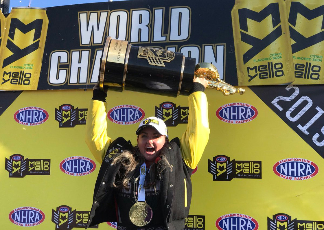 Erica Enders Holds on for Third Career NHRA Pro Stock World Championship 